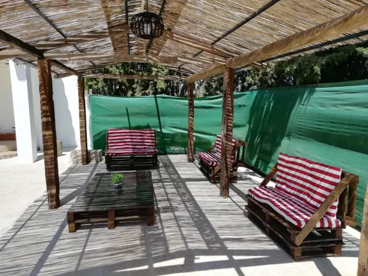 Imagen de Zona relax para leer tomarse algo fresquito