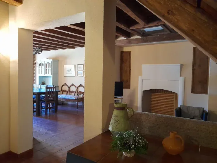 Imagen de Vista salón comedor  desde el pasillo.