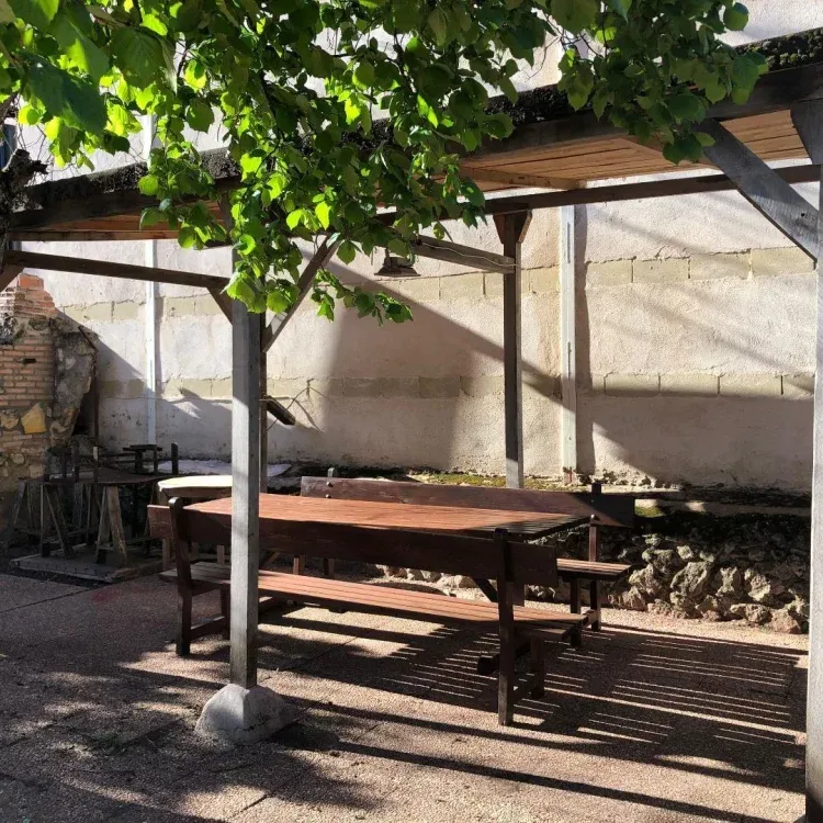 Imagen de Exterior zona techada para comer 