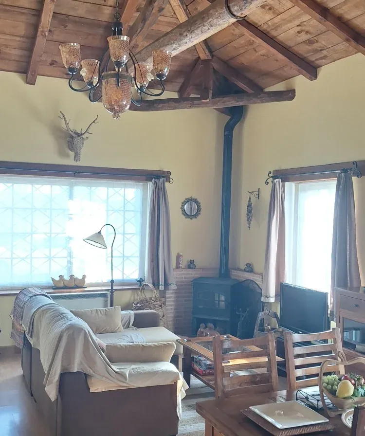 Imagen de Chimenea y Sala de estar