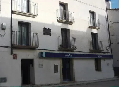 Imagen de Fachada Principal. Orientada hacia la Plaza Mayor.
