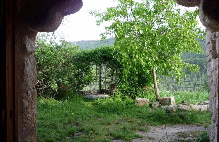 Imagen de Vista del cenador casa Artiga Pasteles