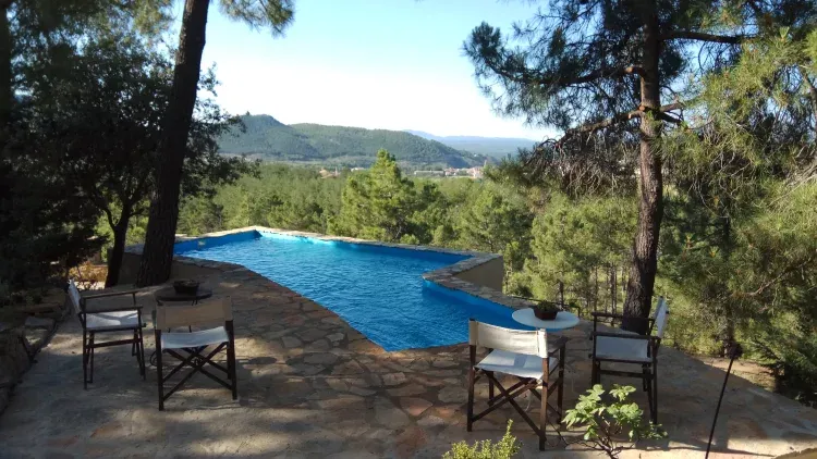 Imagen de vistas desde la terraza de la piscina