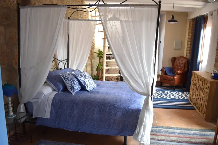 Imagen de dormitorio de la suite especial