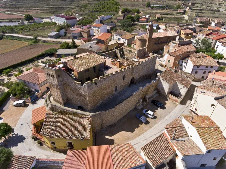 Imagen de Vista aérea del castillo
