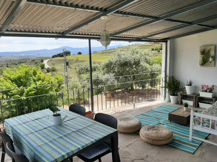 Imagen de Casa rural eccehomo de borja terraza
