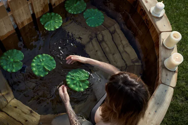 Imagen de Bañera tradicional japonesa (SPA exterior privado)