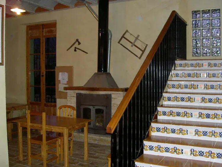 Imagen de escalera de acceso a las habitaciones