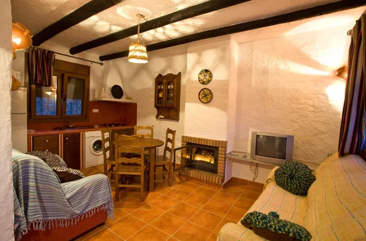 Imagen de Sala de estar, con chimenea.