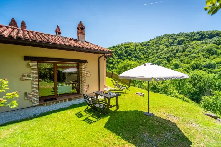 Imagen de JASCAL casas rurales_Casa Aire_terraza con vistas