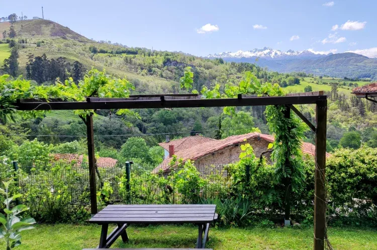 Imagen de Cenador, vistas a la montaña, jardín