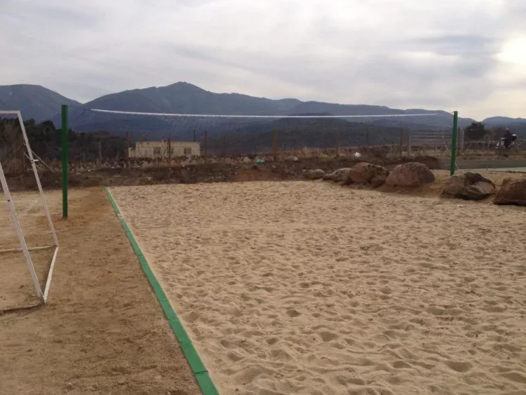 Imagen de campo de volley playa