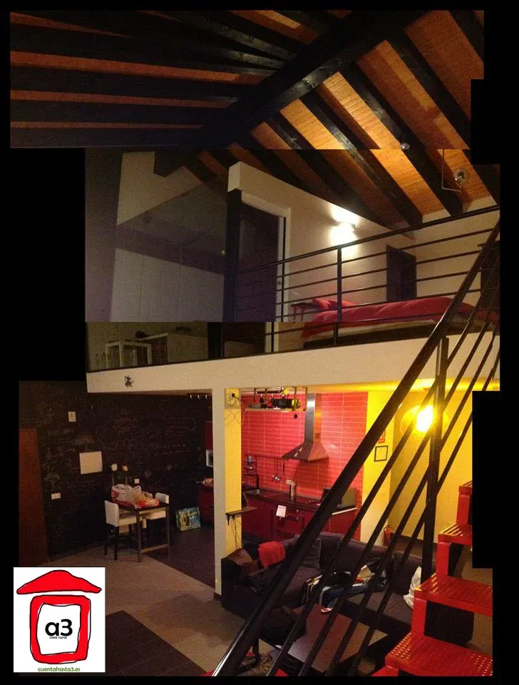 Imagen de Panorámica de la casa de noche