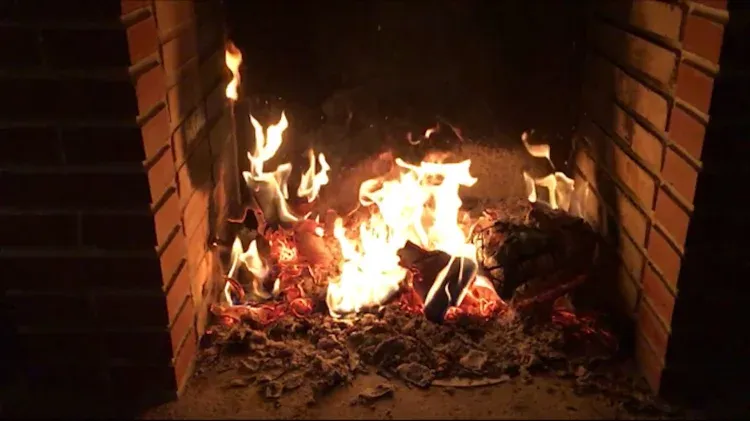 Imagen de Chimenea (y leña!)