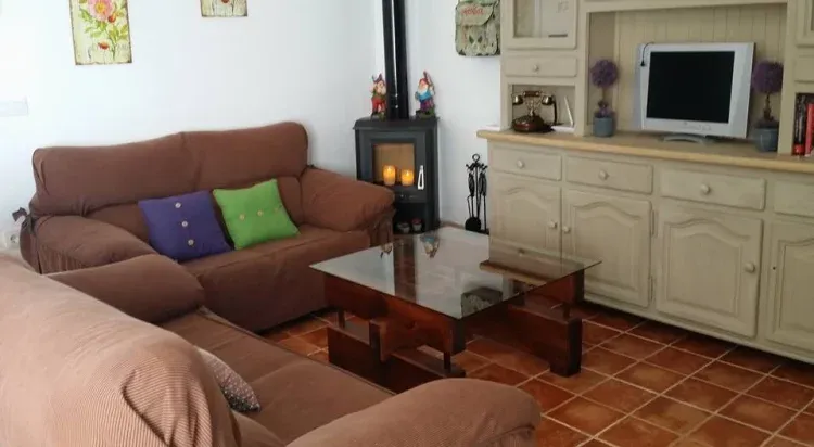 Imagen de chimenea de leña