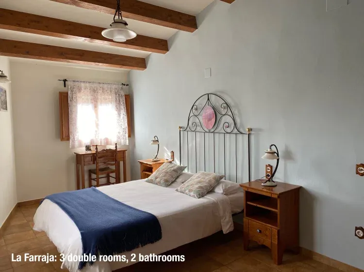 Imagen de La Farraja: habitación "el Colomer" cama de 150 cm