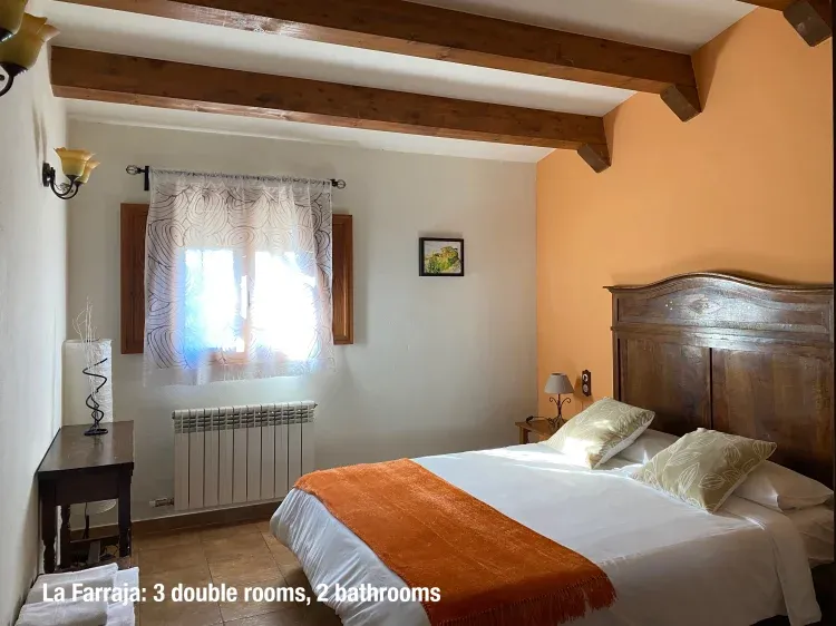 Imagen de La Farraja: habitación "el Conillerr" cama de 150 cm