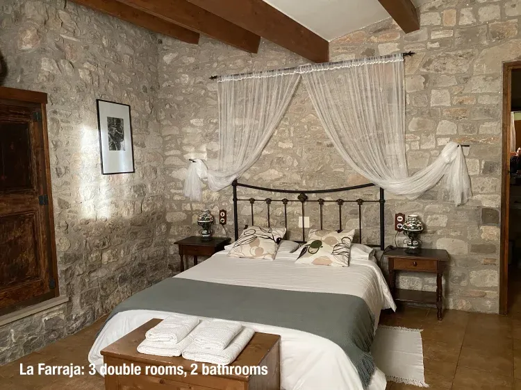 Imagen de La Farraja: habitación "el Galliner" cama de 150 cm