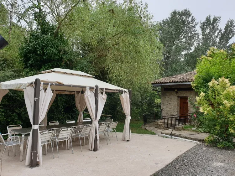 Imagen de pérgola turismo rural⁹