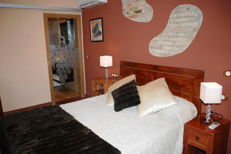 Imagen de suite apareada con jacuzzi spa