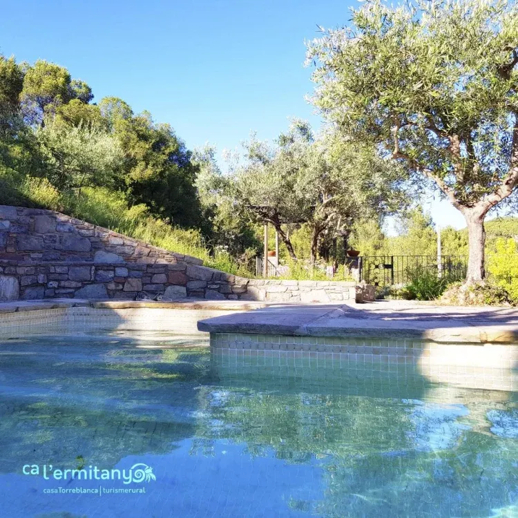 Imagen de Piscina y jardín Ca l'ermitanyo
