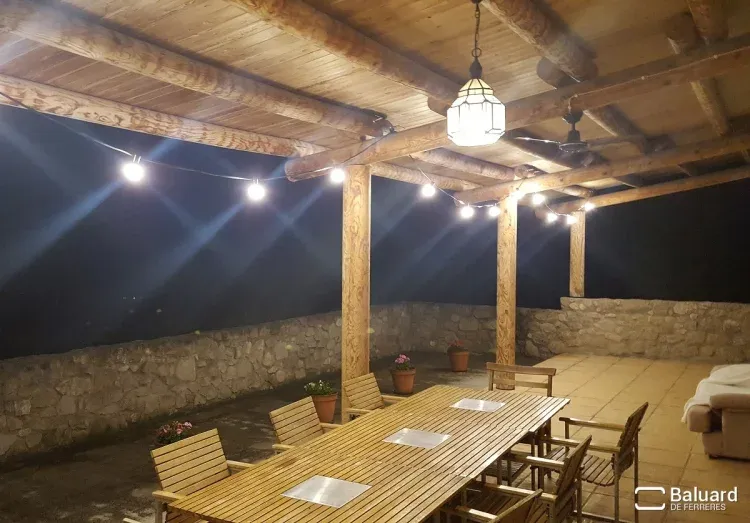 Imagen de Terraza de noche