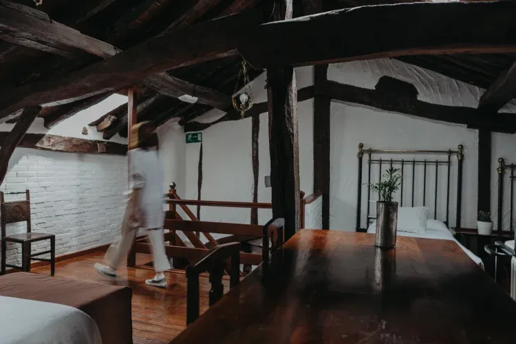 Imagen de Habitación en el ático, planta segunda.