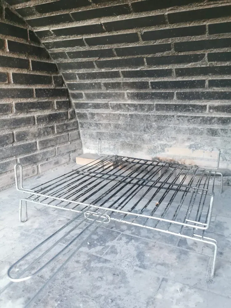 Imagen de detalle de la barbacoa