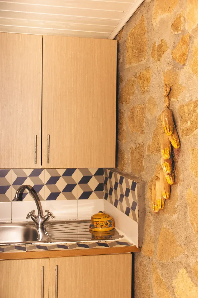 Imagen de Cocina casa de piedra