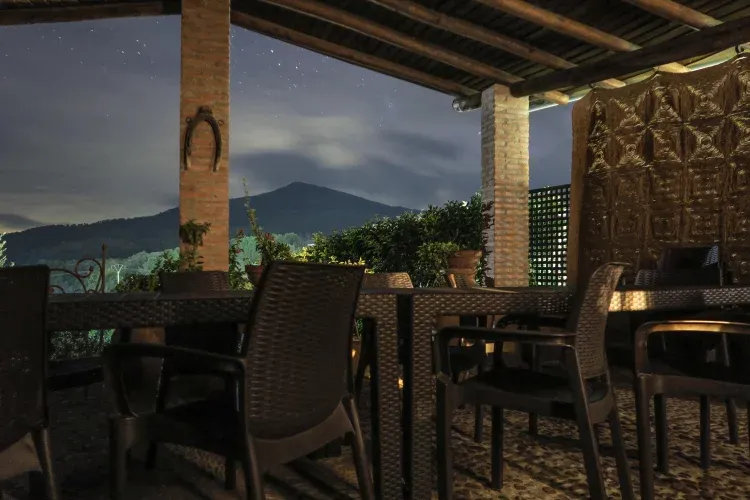 Imagen de Vistas nocturnas desde el porche
