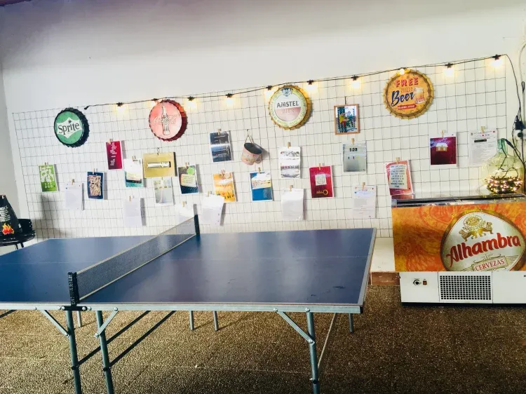 Imagen de mesa ping pong  la mejor casa rural  en  Cáceres