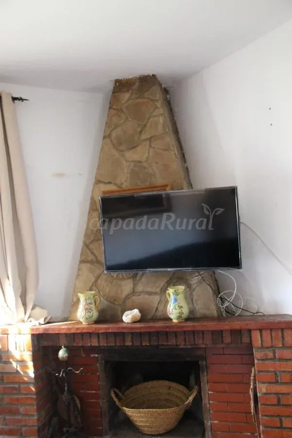 Imagen de Chimenea y TV en Salón