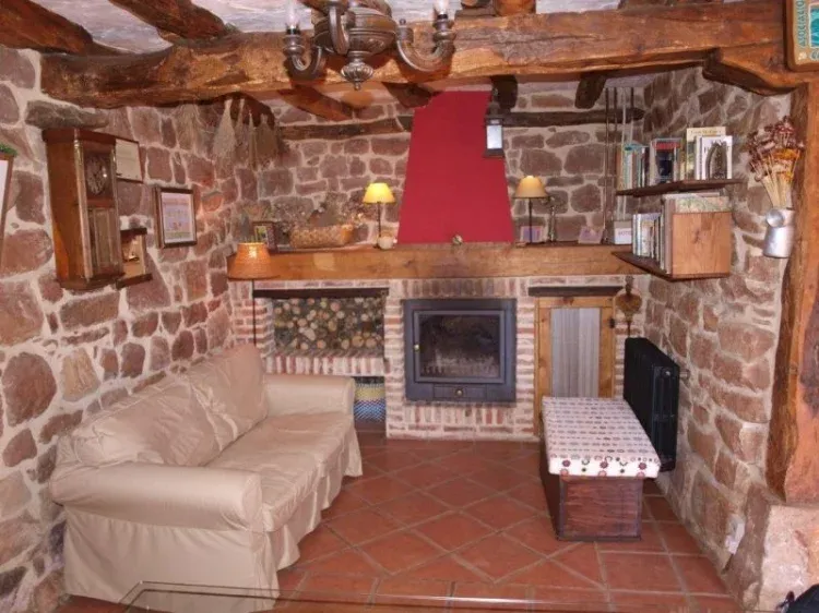 Imagen de Salón Chimenea entrada casa
