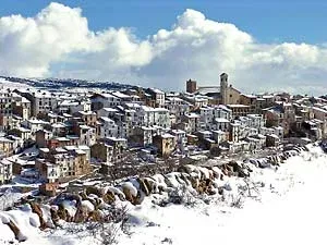 Imagen de Vista de Vilafranca después de una nevada