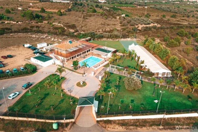Imagen de La Masía desde el aire