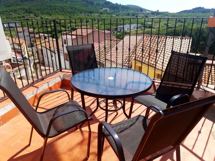 Imagen de Terraza con vistas y barbacoa