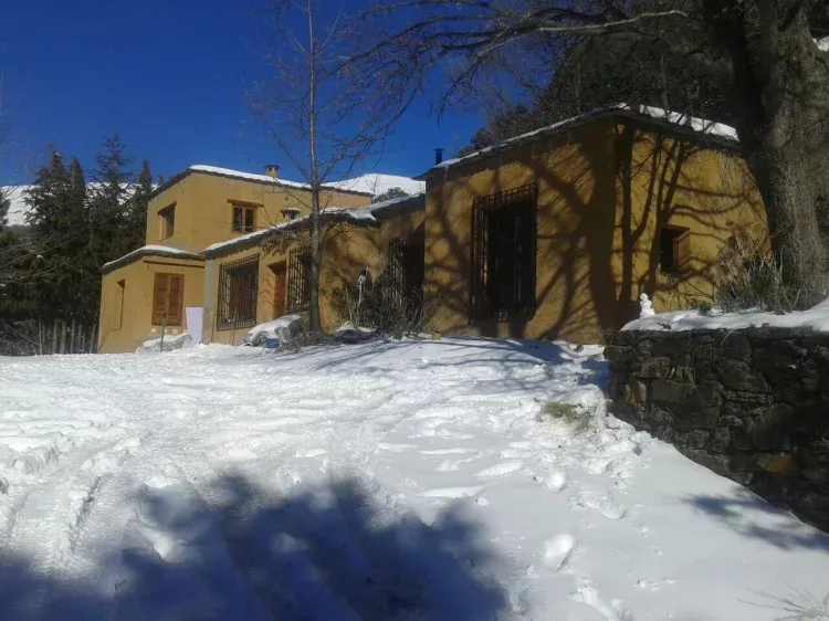 Imagen de Una gran nevada en la Sierra de Soportújar.