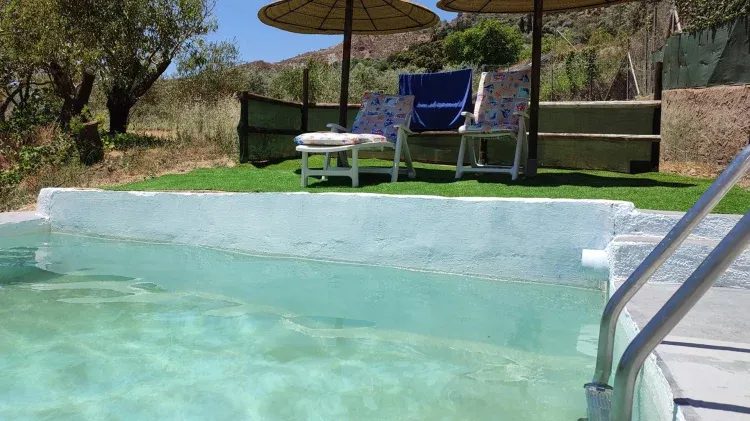 Imagen de Piscina y zona de tumbonas
