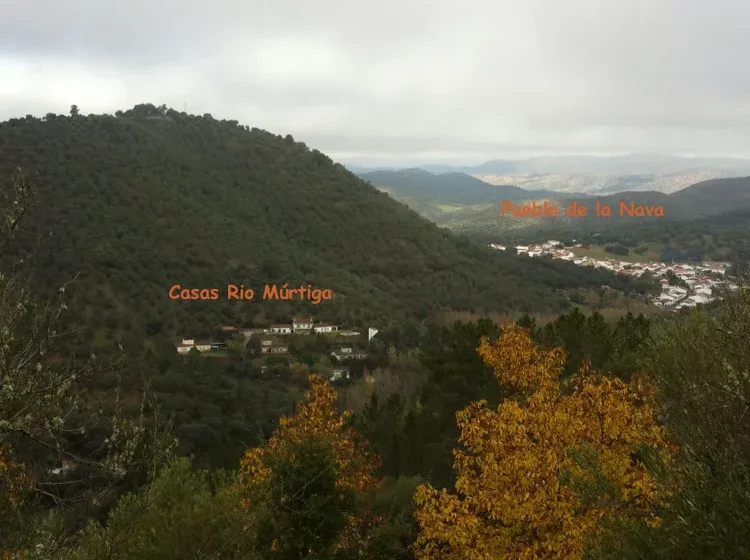 Imagen de Vista general de nuestras casas desde la sierra.