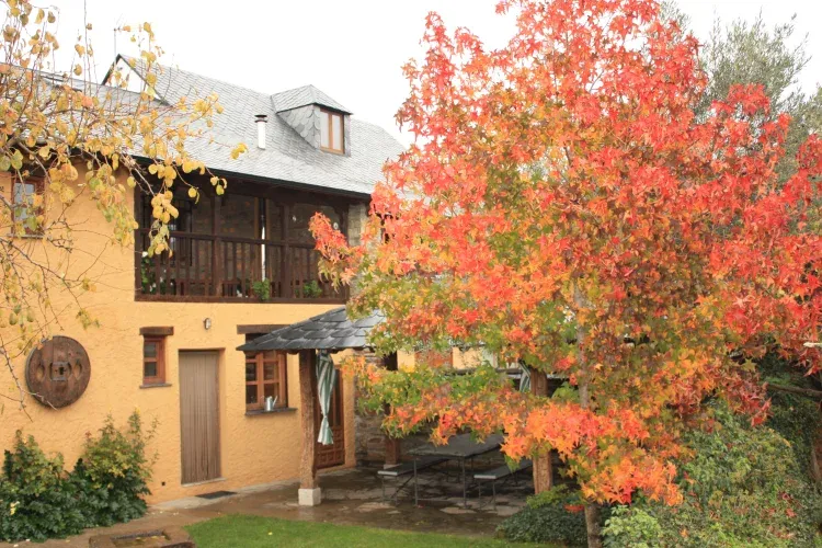 Imagen de Jardín en otoño.