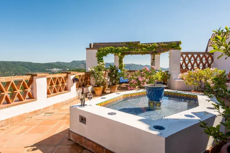Imagen de La terraza con vistas panorámicas
