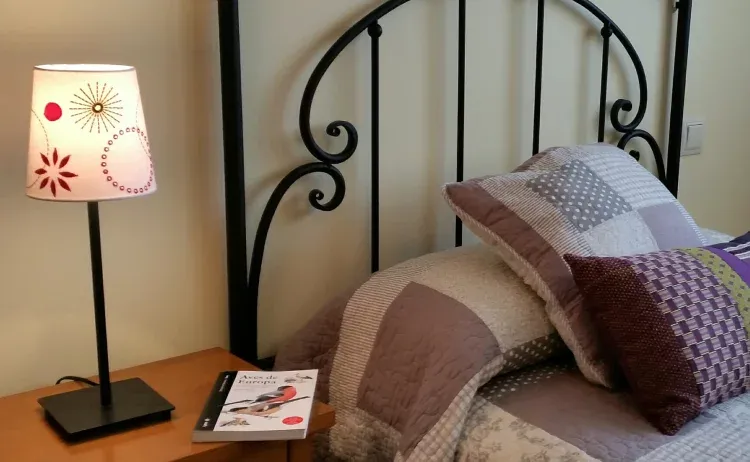Imagen de casa rural habitacion baño wifi TV en Navarra