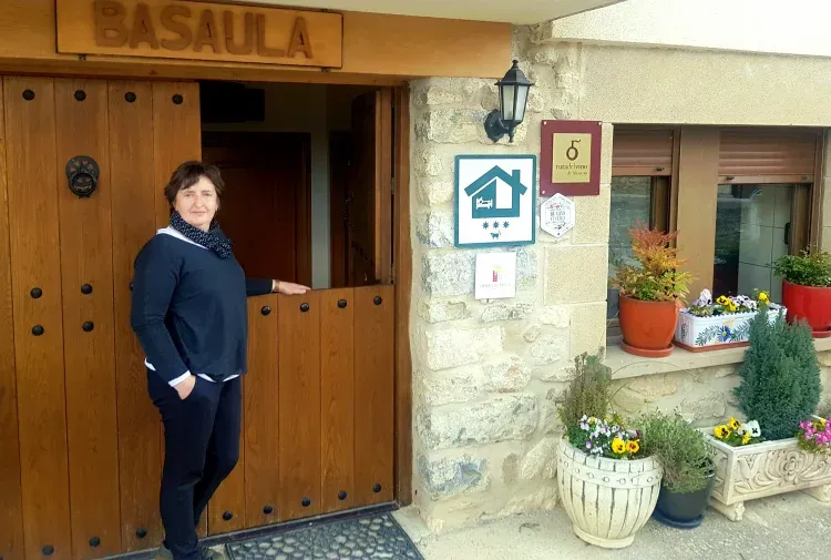 Imagen de Entrada Casa Rural Basaula
