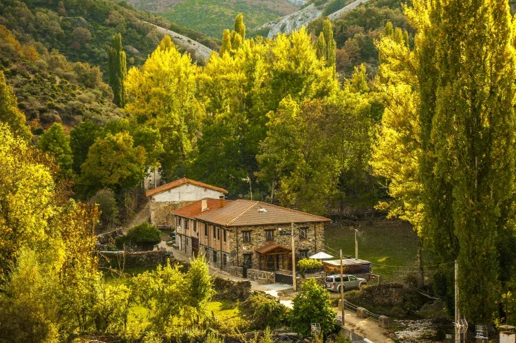 Imagen de La Reserva, colores de otoño.