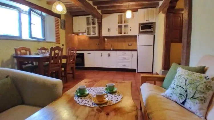 Imagen de salón-cocina