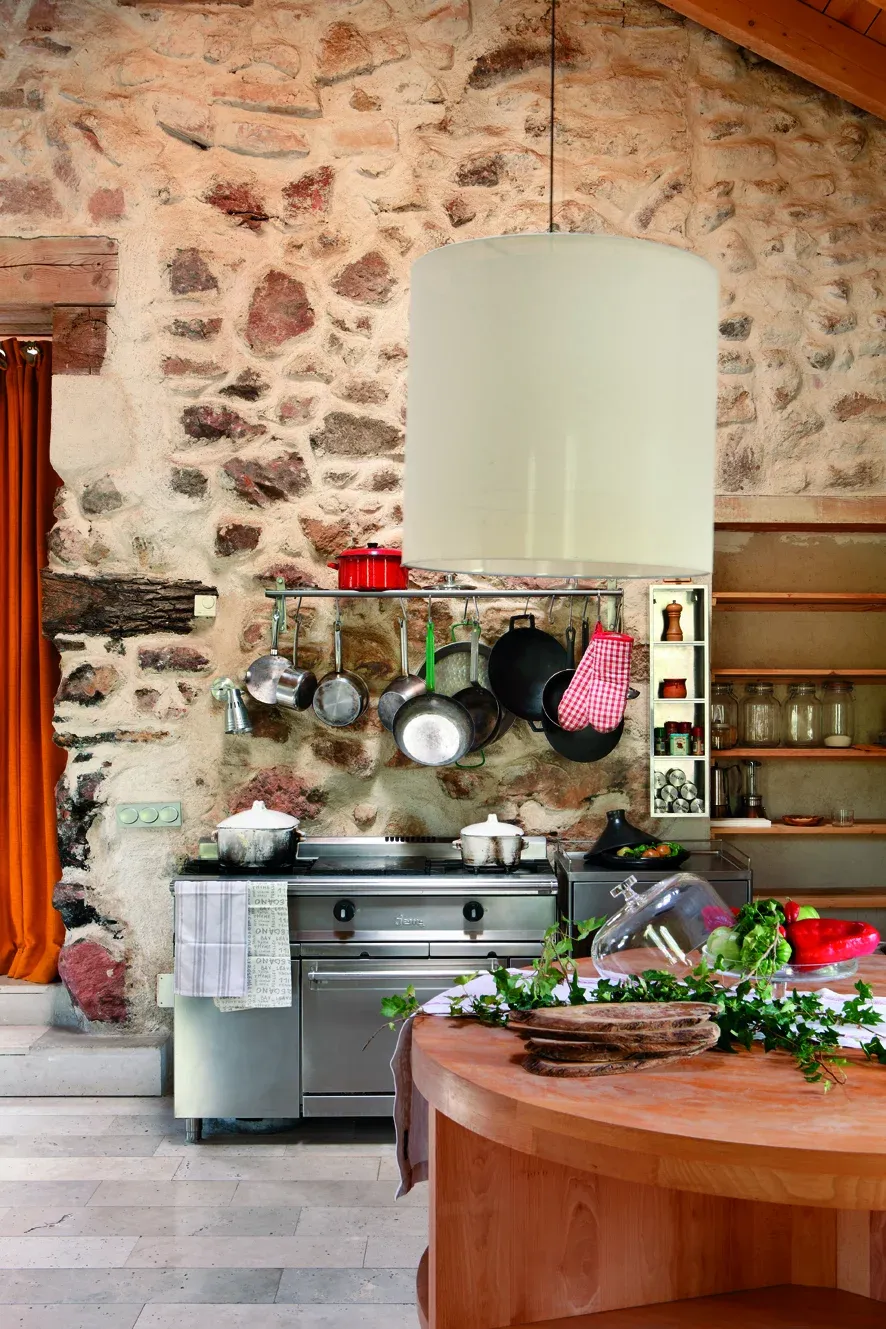 Imagen de La cocina.  Imagen cedida por la revista Casa y Campo