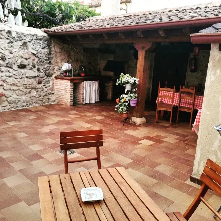 Imagen de Patio en verano.