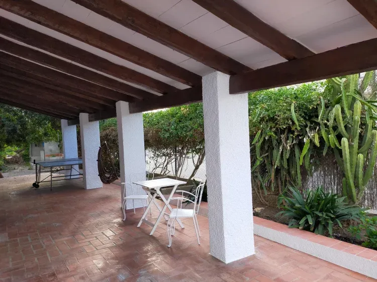 Imagen de terraza y mobiliario particular