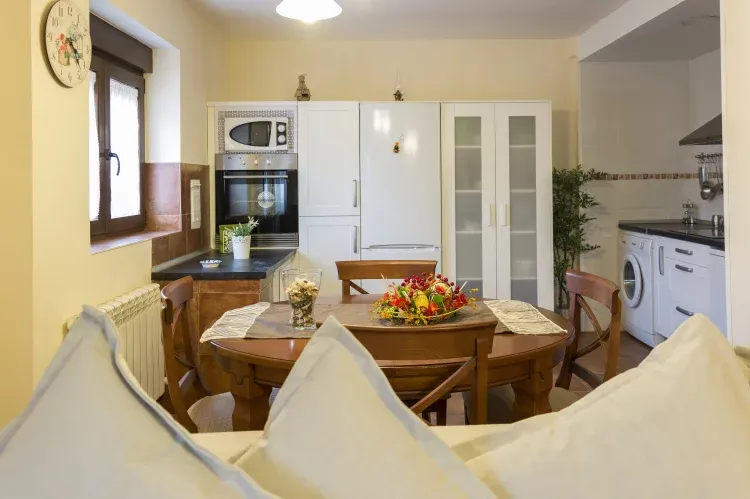 Imagen de salón-cocina
