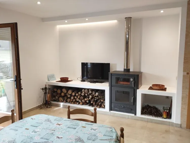 Imagen de chimenea cocina